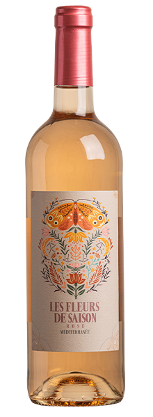 Vinho Les Fleurs de Saison Méditerranée Rosé IGP - Santo Vino